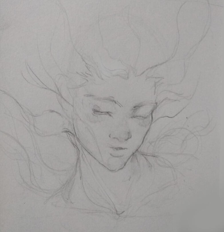 Started off from the usual public transport random sketches